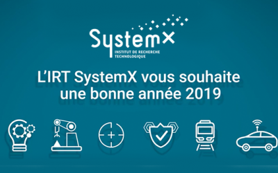 L’IRT SystemX vous souhaite une bonne année 2019